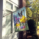 Boston Terrier Easter Bunny Flag Canvas House Size PPP3037CHF