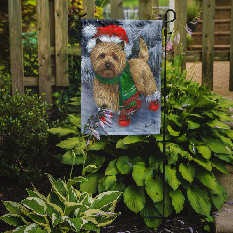 Cairn Terrier Christmas Red Boots Garden Flag – Decorative Outdoor Yard Flag PPP3058GF