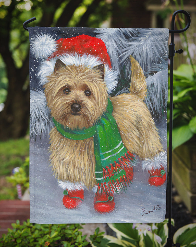 Cairn Terrier Christmas Red Boots Garden Flag – Decorative Outdoor Yard Flag PPP3058GF