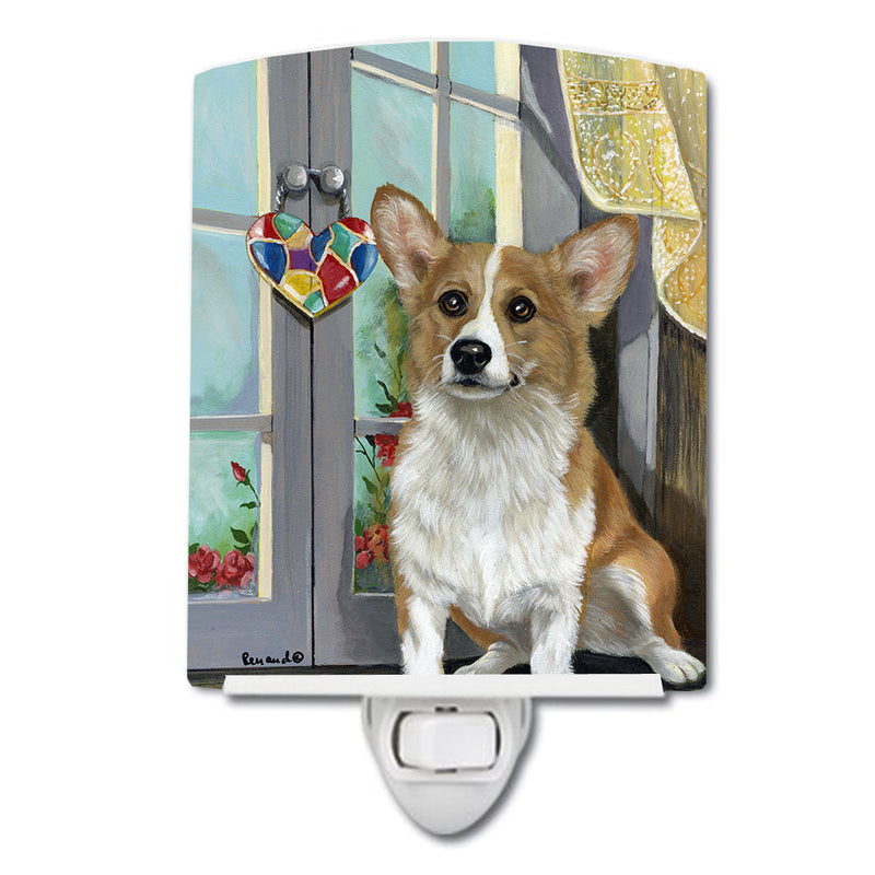 Corgi Suncatcher Ceramic Night Light PPP3076CNL