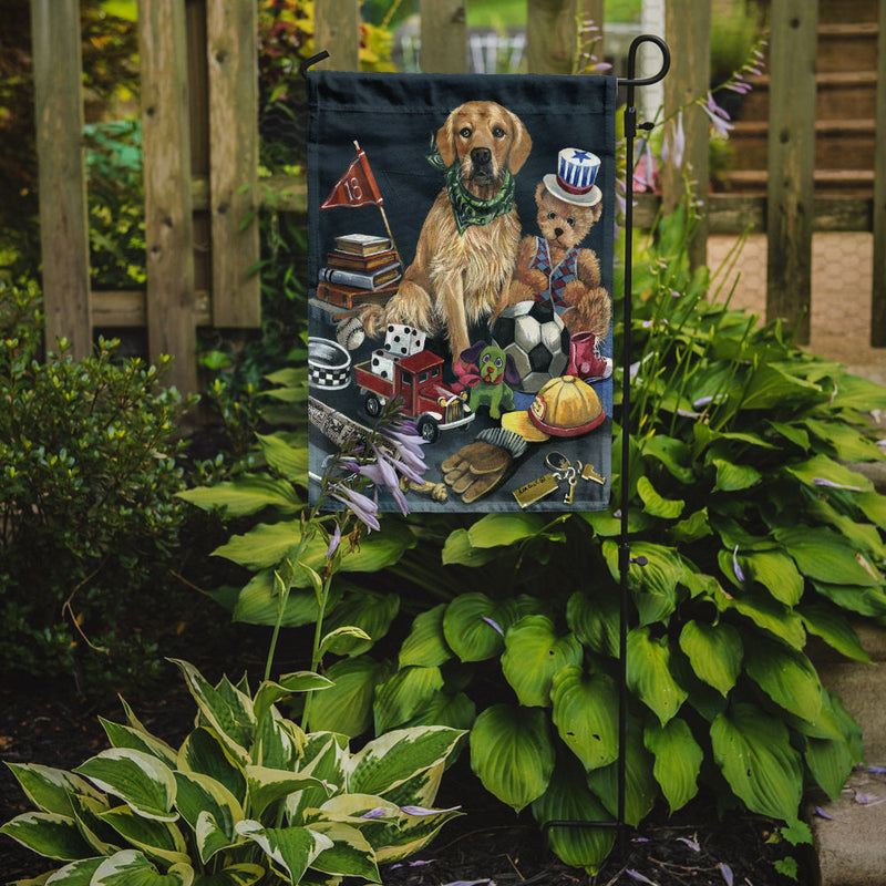 Golden Retriever Toys Garden Flag – Decorative Outdoor Yard Flag PPP3103GF