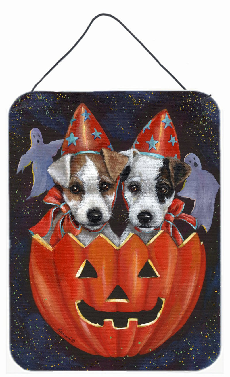 Jack Russell Terrier Halloween Wall or Door Hanging Prints PPP3105DS1216