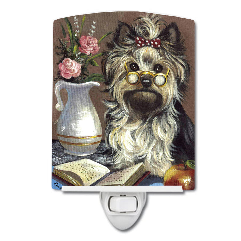 Yorkie Teacher's Pet Ceramic Night Light PPP3128CNL