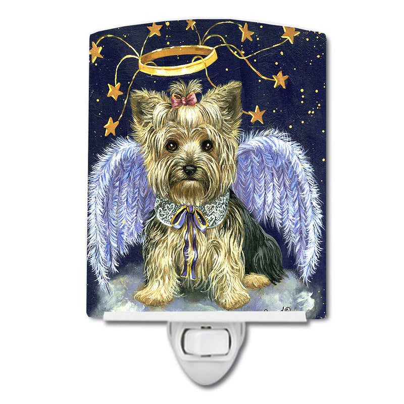 Yorkie Christmas Family Tree Ceramic Night Light PPP3131CNL