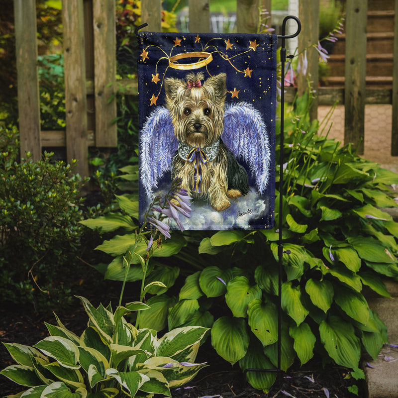 Yorkie Christmas Family Tree Flag Garden Size PPP3131GF