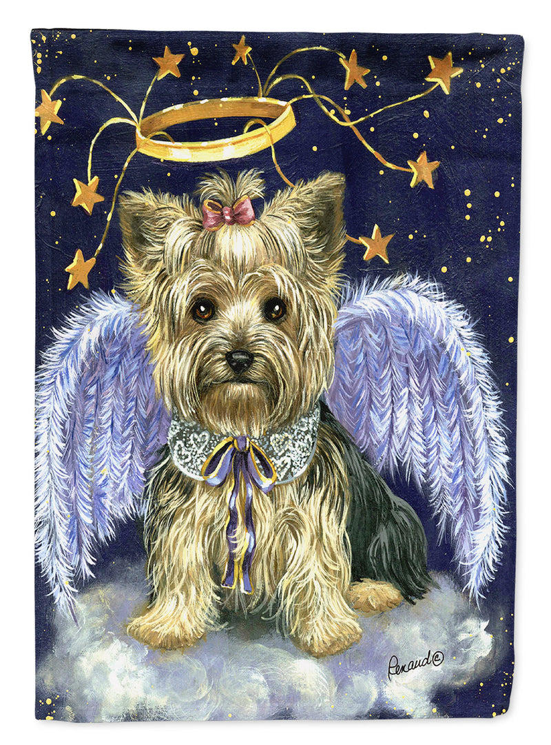 Yorkie Christmas Family Tree Flag Garden Size PPP3131GF