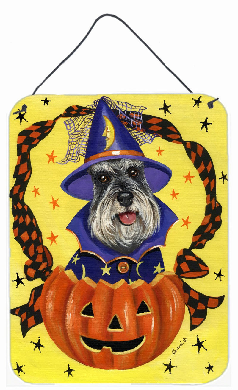 Schnauzer Halloween Wall or Door Hanging Prints PPP3161DS1216