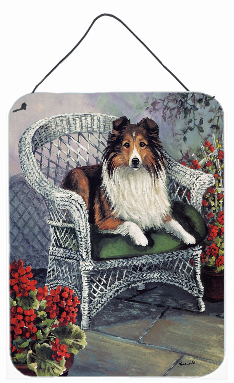 Sheltie Patio Jewel Wall or Door Hanging Prints PPP3187DS1216