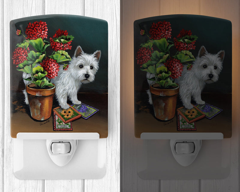 Westie Seedlings Ceramic Night Light PPP3231CNL