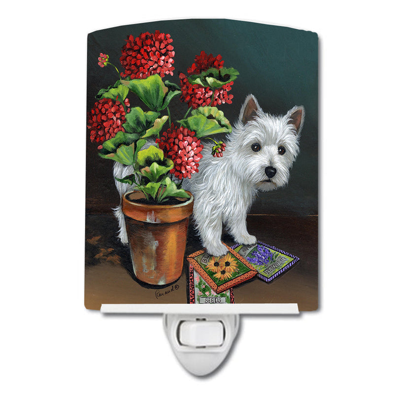 Westie Seedlings Ceramic Night Light PPP3231CNL