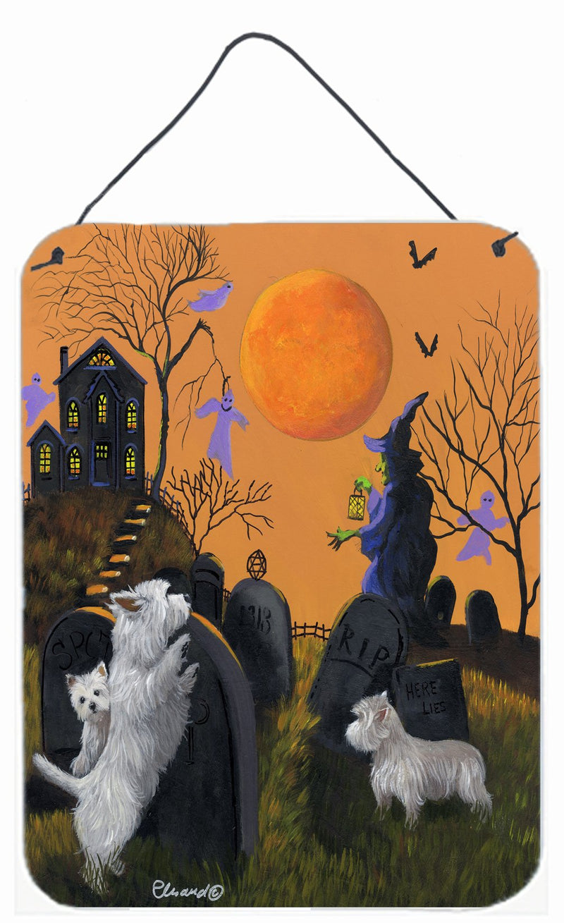 Westie Wicked Witch Wall or Door Hanging Prints PPP3234DS1216