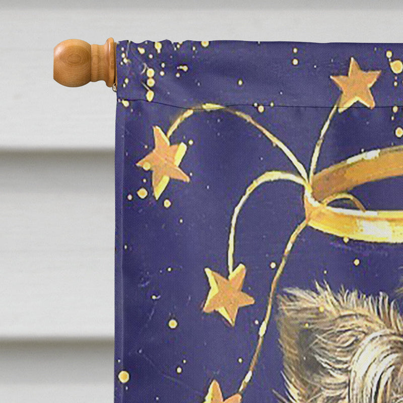 Yorkie Christmas Angel Flag Canvas House Size PPP3243CHF