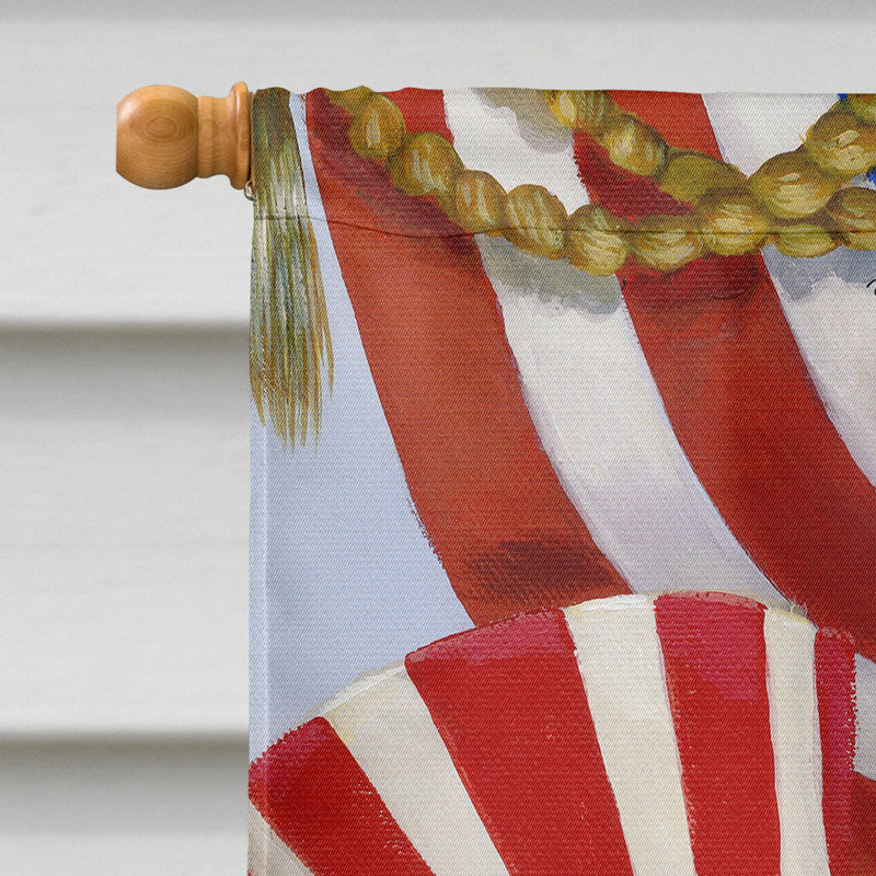 Yorkie USA Flag Canvas House Size PPP3245CHF