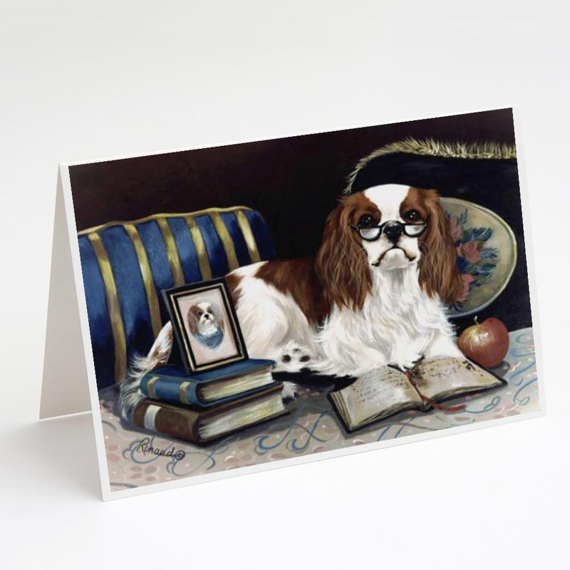 Cavalier Spaniel Perfect Student Greeting Cards and Envelopes Pack of 8