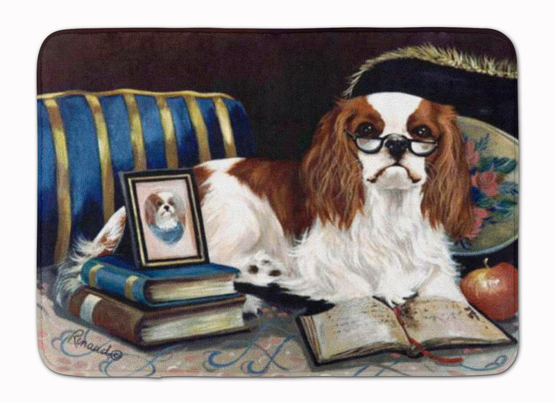 Cavalier Spaniel Perfect Student Machine Washable Memory Foam Mat PPP3255RUG