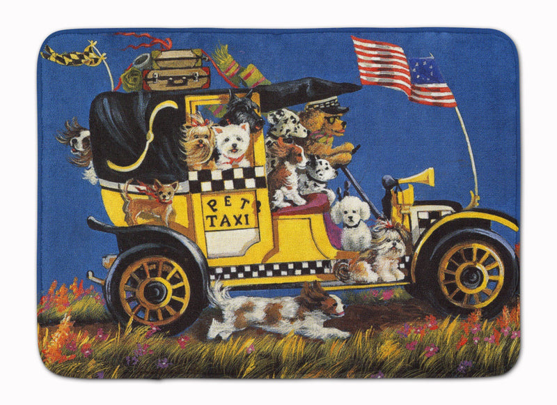 Pet Taxi Multiple Dog Breeds Machine Washable Memory Foam Mat PPP3264RUG