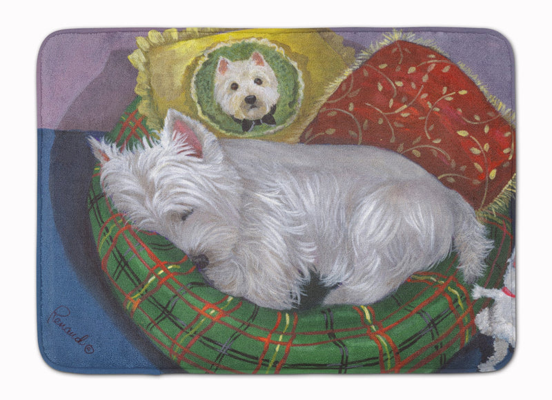 Westie Precious Toto Machine Washable Memory Foam Mat PPP3282RUG