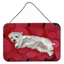 Westie Queen of Hearts Wall or Door Hanging Prints PPP3283DS812
