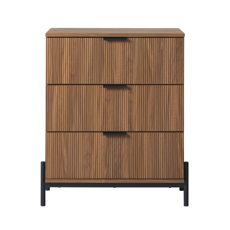 Paris Modern Scandinavian Reeded Chest