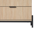Paris Modern Scandinavian Reeded Dresser
