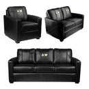Silver Loveseat with  All Elite Wrestling Primary Logo