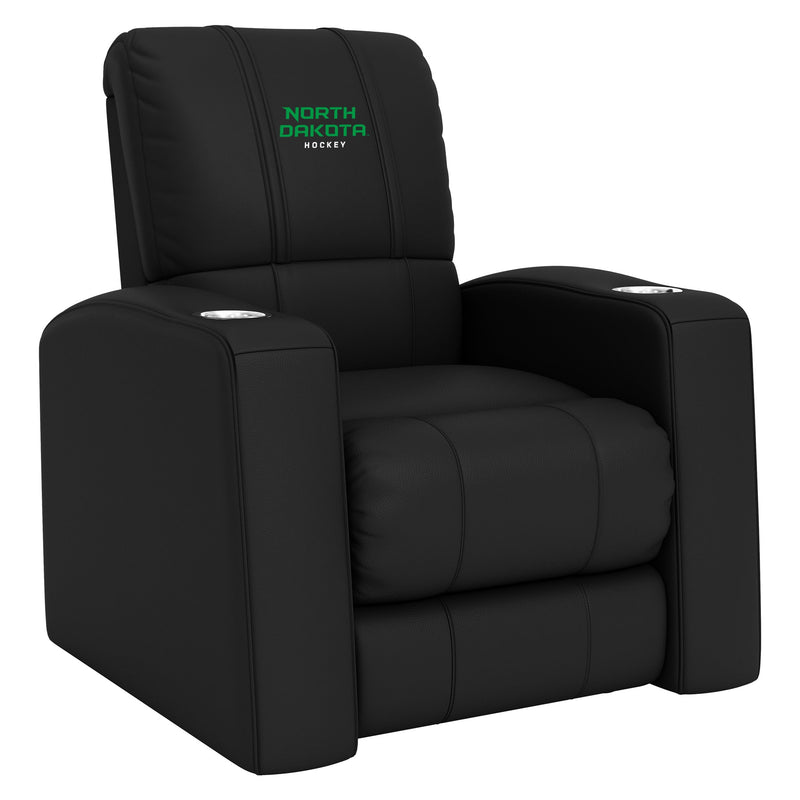 Relax Home Theater Recliner with University of North Dakota Hockey Logo