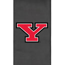 Silver Loveseat with Youngstown State Secondary Logo