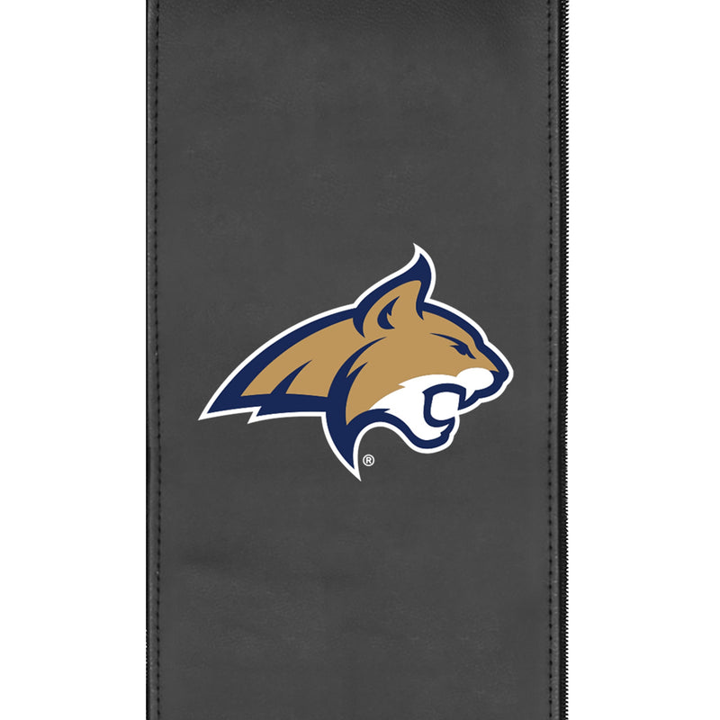 Silver Club Chair with Montana State Bobcats Primary Logo