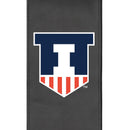 PhantomX Gaming Chair with Illinois Fighting Illini Logo