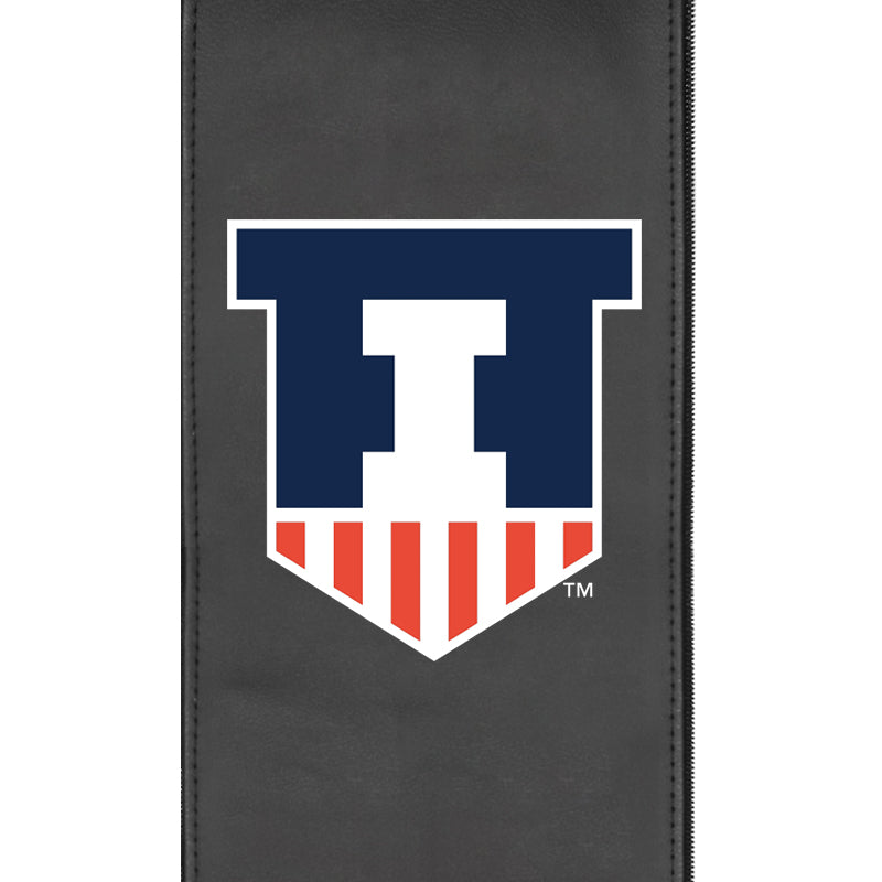 PhantomX Gaming Chair with Illinois Fighting Illini Logo