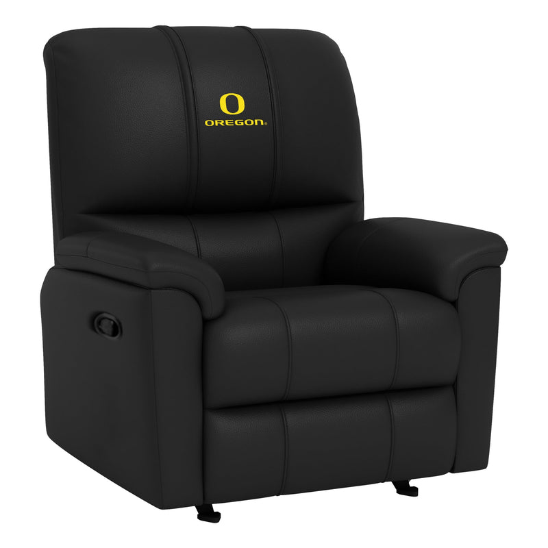 Rocker Recliner with Oregon Ducks Secondary Logo