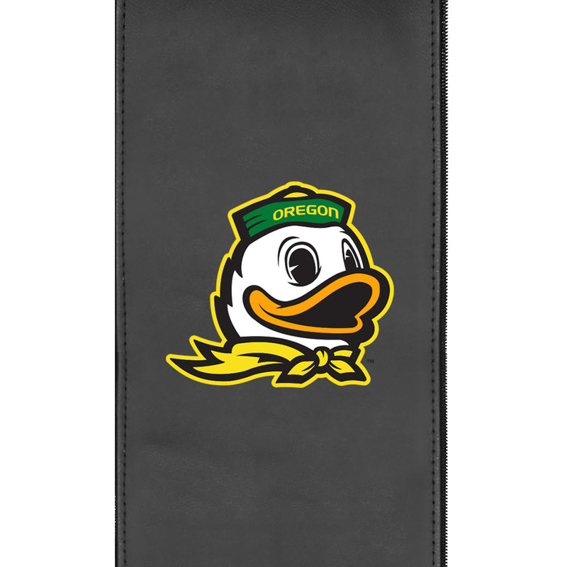 Xpression Pro Gaming Chair with University of Oregon Ducks Mascot logo