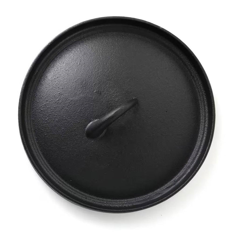 5-Piece Cast Iron Cookware Set with Dutch Oven Griddle and 2 Skillets, photo 5 of 5