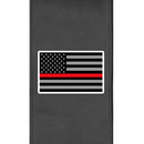 Red Line Flag Logo Panel