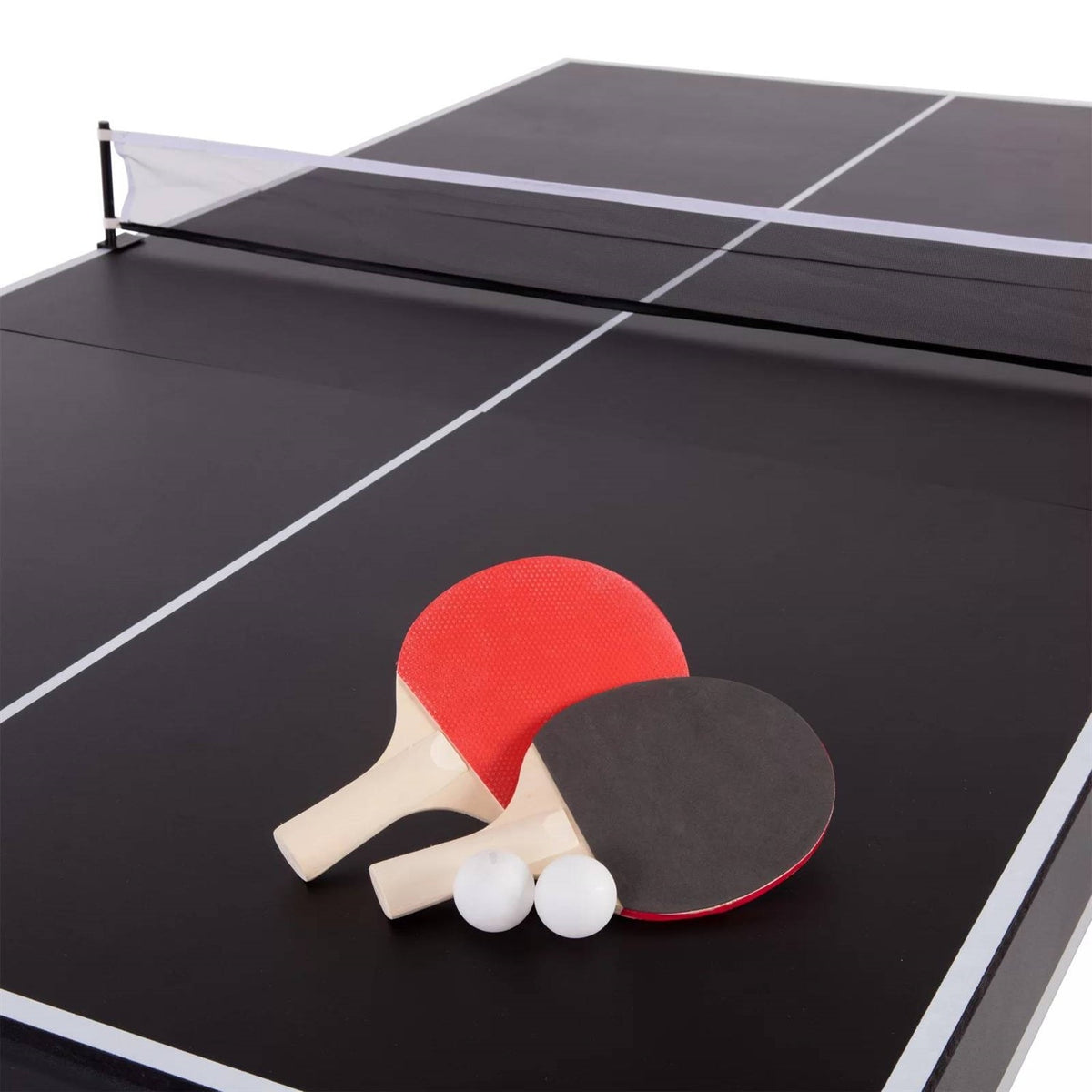 7-Foot 2-in-1 Conversion top Pool Table Ping Pong Table Set, photo 3 of 5