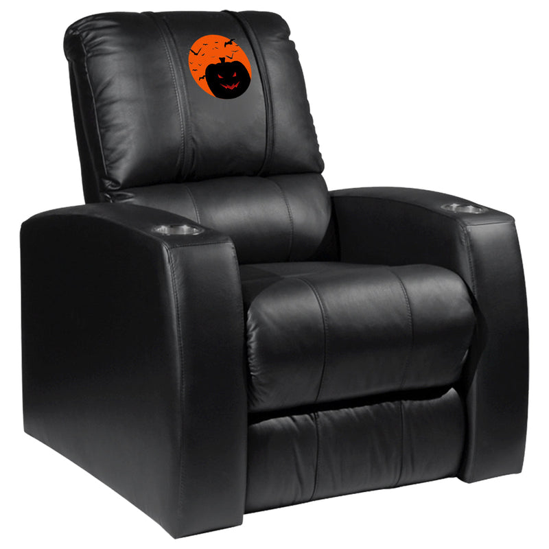 Relax Home Theater Recliner with The Great Zipchair Pumpkin Logo