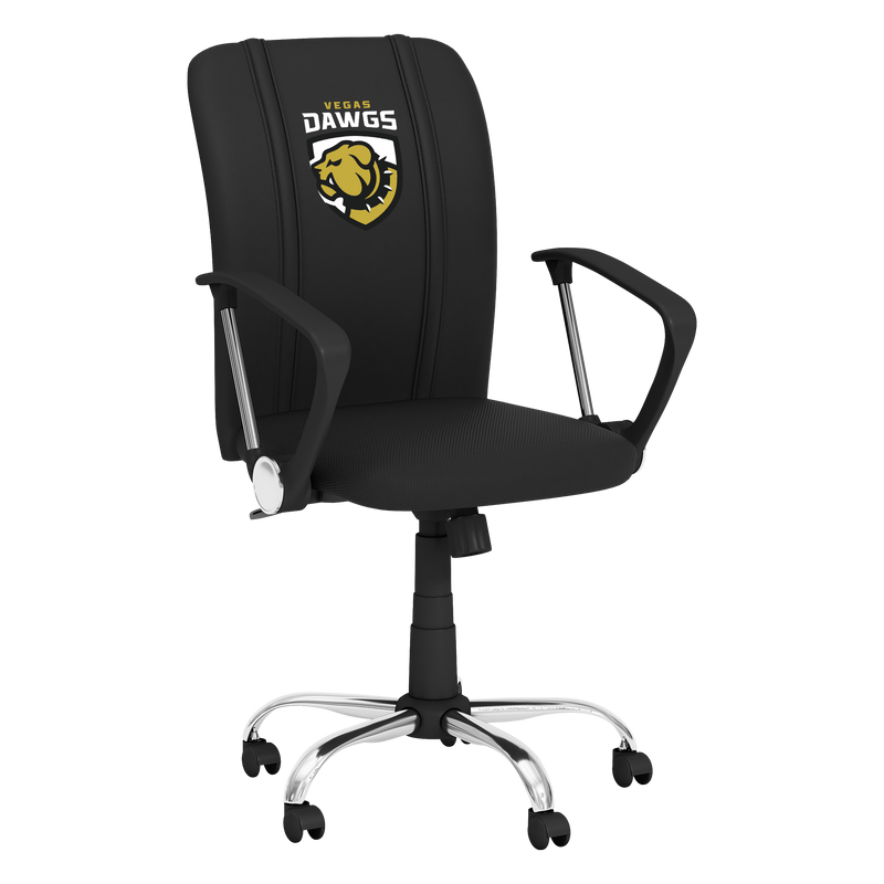 Curve Task Chair with Vegas Dawgs Logo