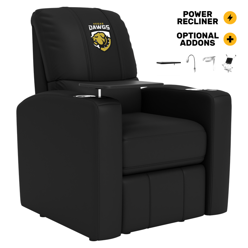 Stealth Power Plus Recliner with Vegas Dawgs Logo