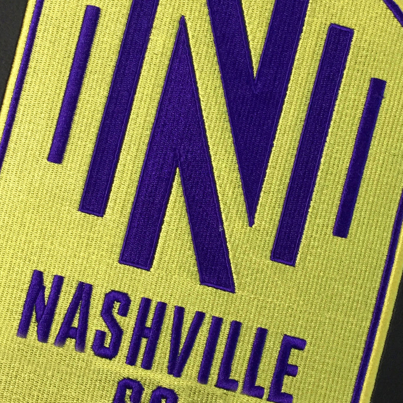 Silver Club Chair with Nashville SC Logo