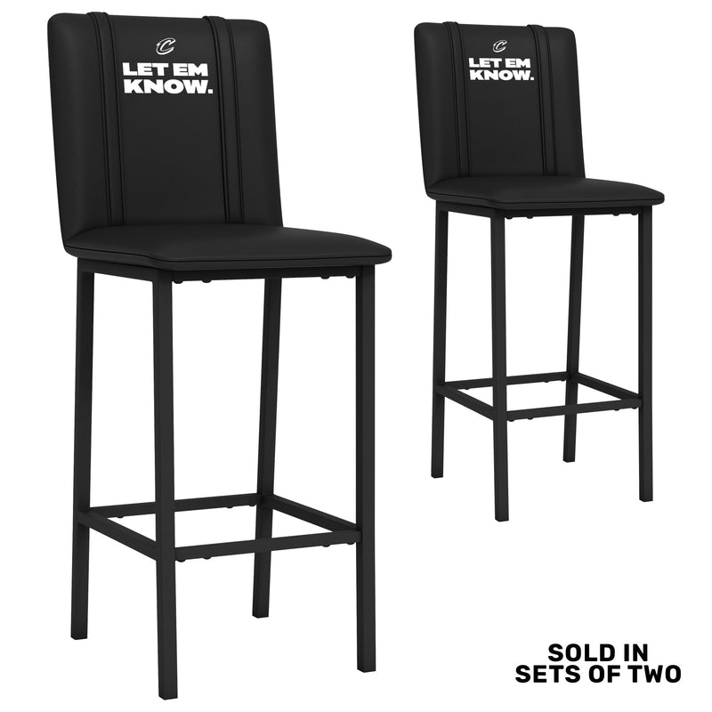 Bar Stool 500 with Cleveland Cavaliers 2024 Playoffs Logo Set of 2