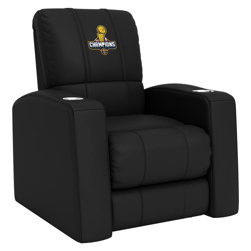 Relax Home Theater Recliner with Denver Nuggets 2023 Championship Logo