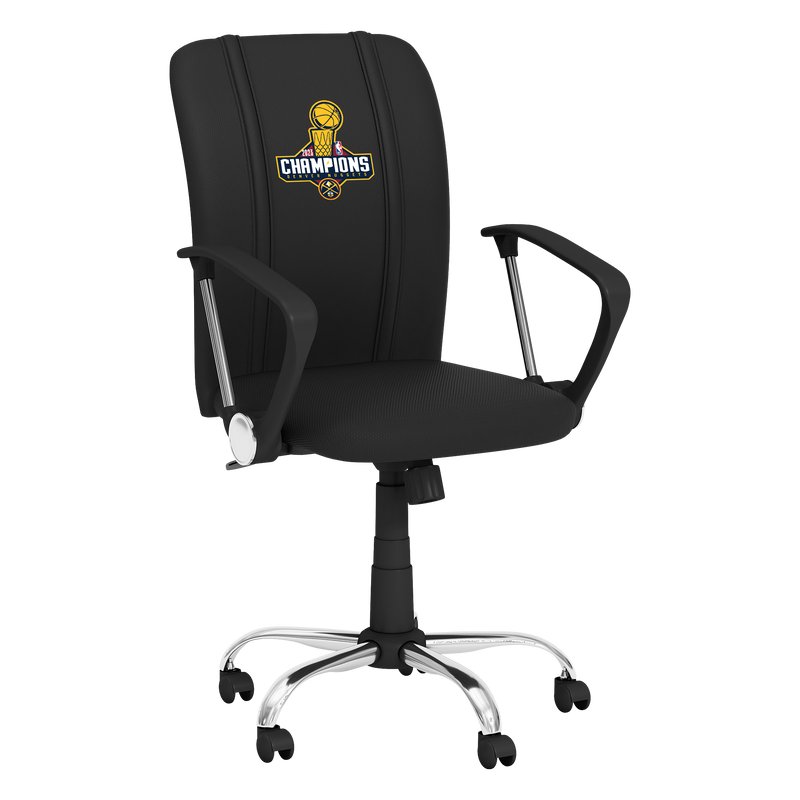 Curve Task Chair with Denver Nuggets 2023 Championship Logo