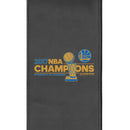Silver Club Chair with Golden State Warriors Champions Logo