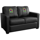 Silver Loveseat with Houston Rockets Team Commemorative Logo