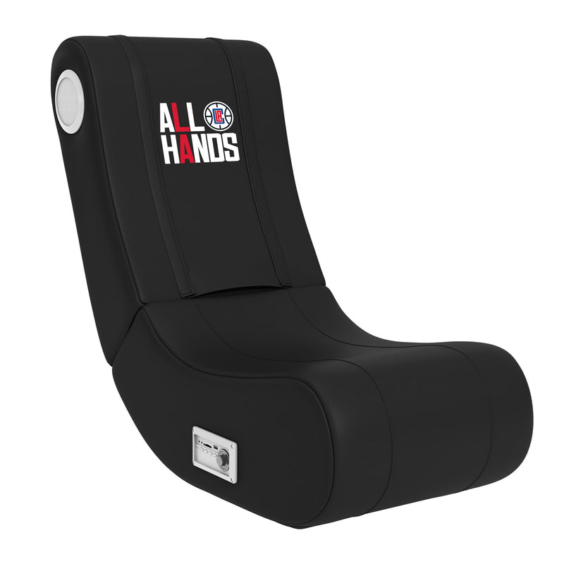 Game Rocker 100 with Los Angeles Clippers All Hands Playoffs Logo