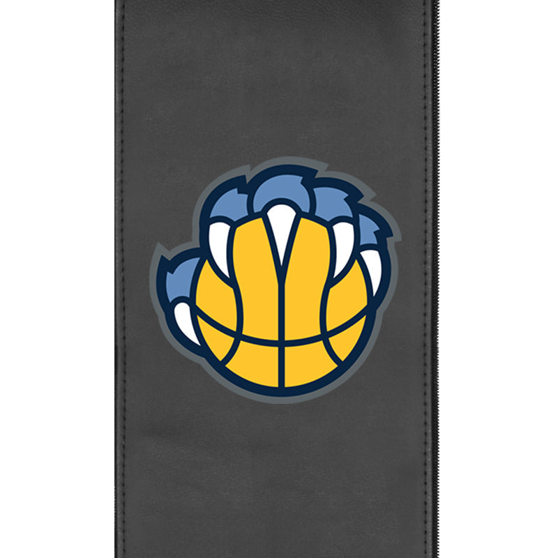 Silver Club Chair with Memphis Grizzlies Secondary Logo