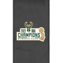 Side Chair 2000 with Milwaukee Bucks 2021 Champions Logo Set of 2