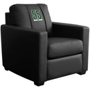 Silver Club Chair with Milwaukee Bucks Team Commemorative Logo