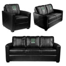 Silver Loveseat with Milwaukee Bucks Team Commemorative Logo