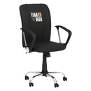 Curve Task Chair with Milwaukee Bucks Fear the Deer Playoffs Logo